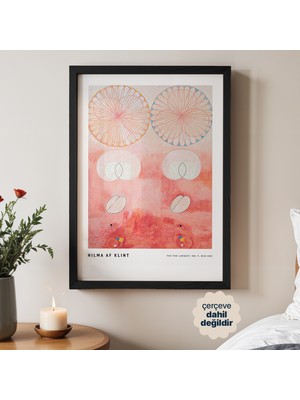 Persona Istanbul Hilma Af Klint "no. 9, Old Age" - Öncü Soyut Sanat Posteri (Çerçevesiz)