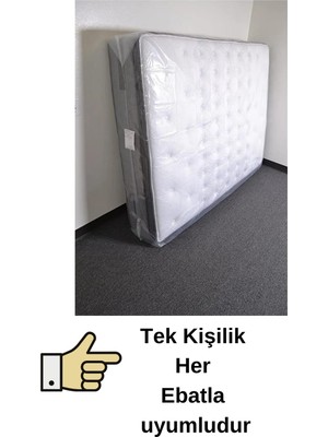 Ultra Kalın Tek Kişilik Yatak Koruma Hurç Poşeti, Güvenli Taşıma ve Saklama