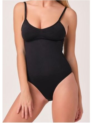 Cosmos E-Ticaret Siyah Kancalı Dikişsiz Korse