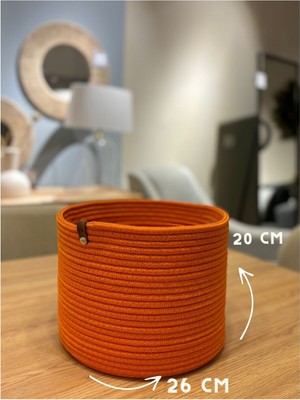 Çok Amaçlı Düzenleyici Sepet ve Saksılık, Organizer, 20-26 Cm, Küçük Boy