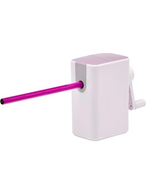 MarkEntegra Kollu Tip Plastik Kalemtıraş, Pembe