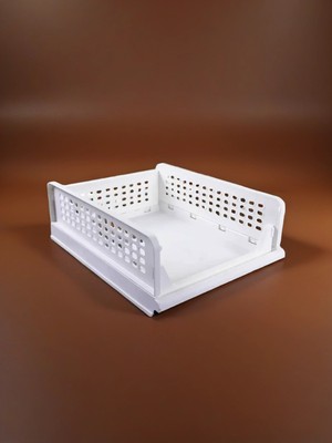 Pembe Katlanabilir Raf, Dekoratif ve Hafif Çok Amaçlı Saklama Ünitesi