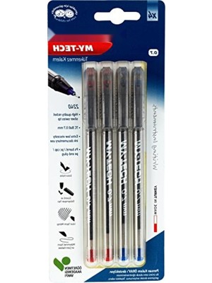 MarkEntegra 0.7 mm Uçlu Karışık Tükenmez Kalem Seti - 4'lü