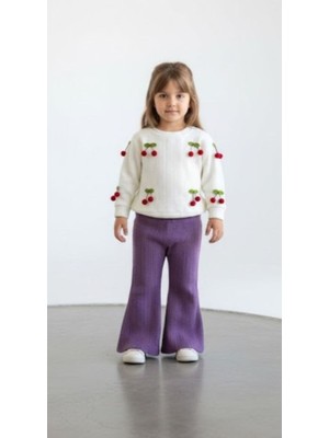 Stilera Kız Çocuk Meyve Figürlü 2'li Alt Üst Takım 1-5 Yaş