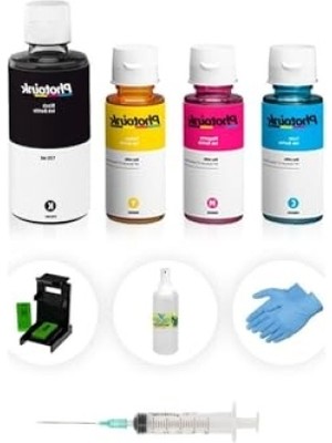 MarkEntegra Siyah ve Renkli Mürekkep Kartuş Dolum Seti