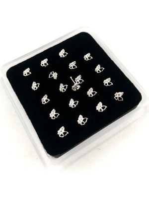 Begonia Accessories Hızma 925 Ayar Gümüş Kelebek Figürlü (1 Adet)