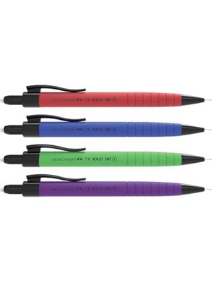 MarkEntegra Ergonomik Tri-Click Kalem, 0.5mm, 4 Renk Seçeneği
