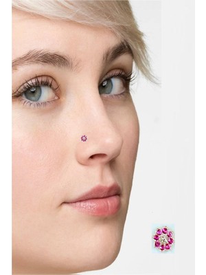 Begonia Accessories 925 Pembe Nazar Gümüş Hızma