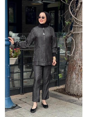Moor Pantolonlu Takım 26S4043 Siyah