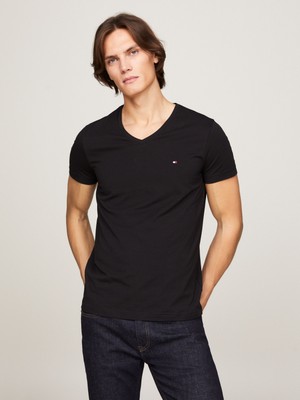 Tommy Jeans Erkek Essential V Yaka Tişört