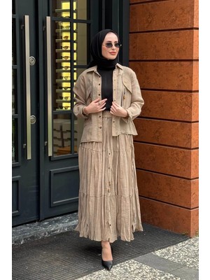 Ceremony Etekli Takım 26Y916 Vizon