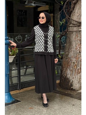 FUAT GÜRSEN Fuat Gürşen Etekli Takım 26Y-5614 Siyah
