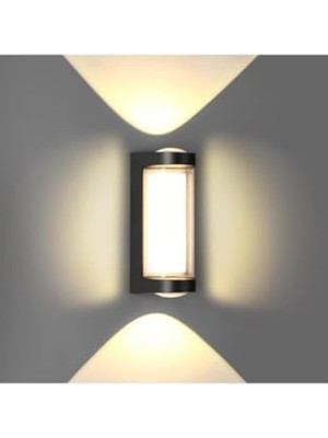 MarkEntegra Su Geçirmez Üç Yönlü LED Aplik 9W 3200K Gün Işığı