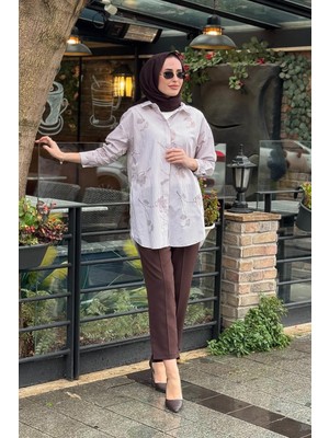 Moodbasic Gömlek MB11.296 Bej