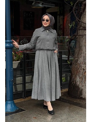 Kayra Etekli Takım KA-B26-16019 Gri