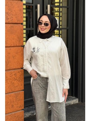 Scl Gömlek 10002611511003 Ekru