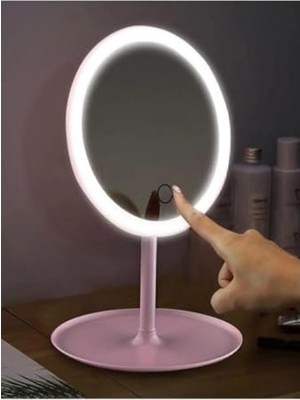 MarkEntegra Dokunmatik LED Işıklı Masa Üstü Makyaj Aynası