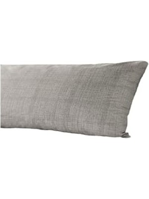 MarkEntegra Yan Yatış Yastık Kılıfı, Gri, 40 x 120 cm