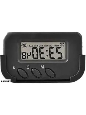 MarkEntegra Dijital Masa Saati - Alarm, Kronometre ve Pomodoro Zamanlayıcı