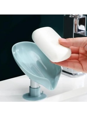 MarkEntegra Vantuzlu Yaprak Tasarımlı Sabunluk