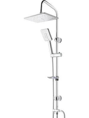 MarkEntegra Paslanmaz Çelik Krom Yağmur Duş Seti