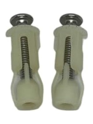 MarkEntegra Tuvalet Kapağı Sabitleme Seti - 2 Adet Genleşme Vidası ve Dübel