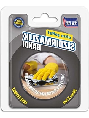 MarkEntegra Fırın Kenarı Sızdırmazlık Bandı, 30 mm x 3 M, Şeffaf