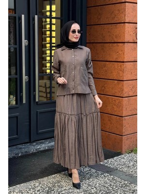Ceremony Etekli Takım 26Y907 Kahve