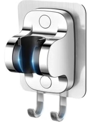 MarkEntegra Ayarlanabilir Yapışkanlı Duş Başlığı Tutucu - Su Geçirmez Tasarım