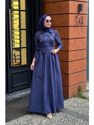 Moor Elbise 26S5023 Lacivert