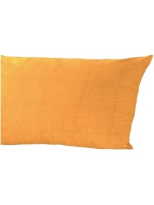 MarkEntegra Yan Yatış Yastık Kılıfı, 40X120 Cm, Sarı