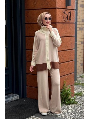 Kayra Pantolonlu Takım KA-A25-TRK156 Vizon