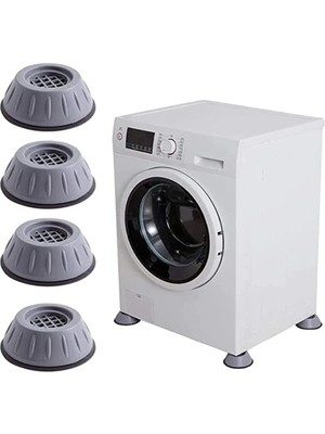 MarkEntegra Çamaşır Makinesi Titreşim Önleyici Kauçuk Ayak Pedleri - 4'lü Set