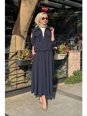 Kayra Etekli Takım KA-B26-16005 Koyu Lacivert