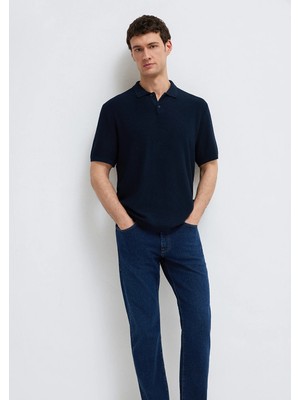 Mavi Lacivert Triko Polo 0710397-70490