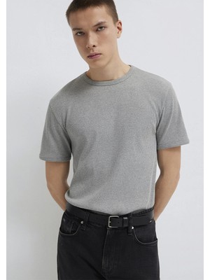 Mavi Gri Basic Tişört 0613176-80018