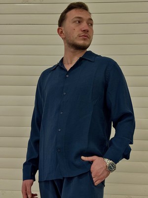 Valeraw Premium Dokulu Relaxed Gömlek