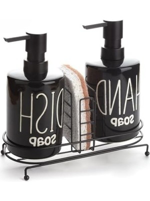 MarkEntegra 2'li Sıvı Sabunluk ve Bulaşık Deterjanlık Seti, 500 ml Kapasiteli