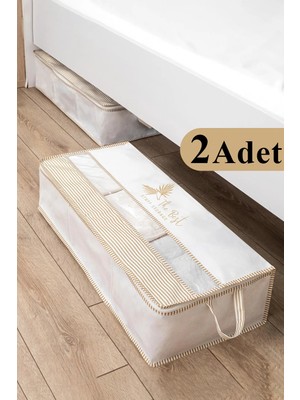 Iki Adet Pencereli Baza Düzenleyici Hurç 70X32X20 cm Seti