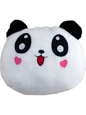 MarkEntegra Yavru Panda Figürlü Sevimli Peluş Yastık - Çok Renkli, Orta Boy