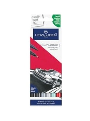 MarkEntegra Çift Uçlu Tasarım Markör Seti - 6'lı, Alkol Bazlı, Kalıcı Mürekkep