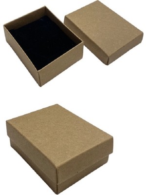 Kraft Renk Set Kutusu, 40 Adet, Takı ve Aksesuar Saklama Kutuları