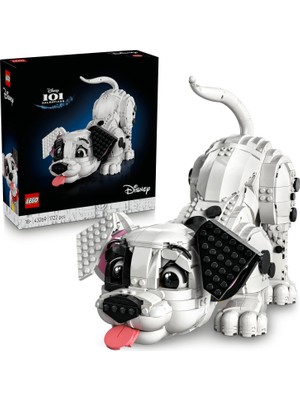 LEGO ǀ Disney 101 Dalmaçyalı Köpek Yavrusu 43269 - Yetişkin Hayvanseverler Için Yavru Köpek Figürü Içeren Koleksiyonluk Nostaljik Model Yapım Seti, Doğum Günü Hediyesi (1722 Parça)