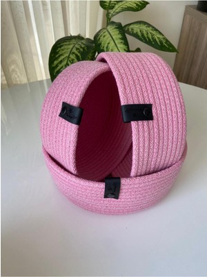 El Yapımı Hasır 3'lü Çok Amaçlı Sepet Düzenleyici