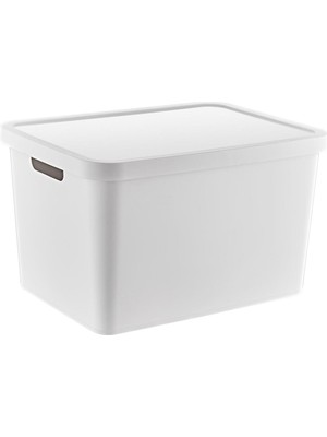 Çok Amaçlı Kapaklı Kutu 18L, Pratik ve Şık Saklama Çözümü