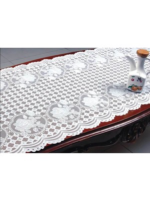 Dantel Pvc Raf, Dolap Çekmeçe, Runner Örtüsü 50CM x 5m, Şık ve Işlevsel