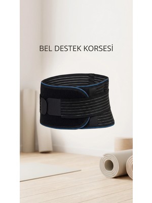 SHC4200 Unisex Ortopedik Ayarlanabilir Nefes Alabilir Bel Destek Korsesi