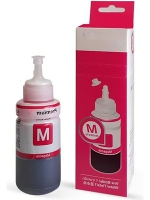 MarkEntegra Uyumlu 70 ml Kırmızı Mürekkep, Plus L Serisi