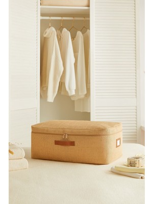 Orta Boy Jüt Kumaş Baza Altı Kazak Pike Battaniye 52X28X21