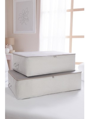 2'li Gri Yastık ve Yorgan Takımı, Şık ve Konforlu Uyku Seti